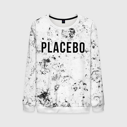 Мужской свитшот Placebo dirty ice / 3D-Белый – фото 1