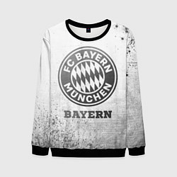 Свитшот мужской Bayern - white gradient, цвет: 3D-черный