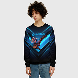 Свитшот мужской МакГиннис Deadlock, цвет: 3D-черный — фото 2