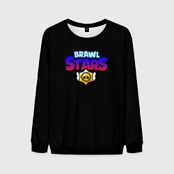 Мужской свитшот Brawl stars neon logo