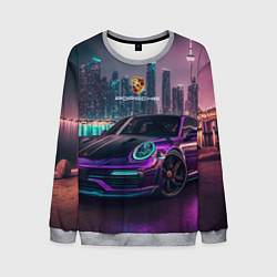 Мужской свитшот Porshe night city