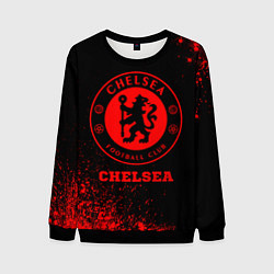 Мужской свитшот Chelsea - red gradient