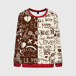 Мужской свитшот Lil peep retro pattern