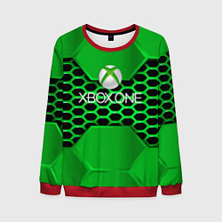 Свитшот мужской Xbox metal game, цвет: 3D-красный