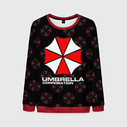 Свитшот мужской Resident evil - umbrella corporation, цвет: 3D-красный