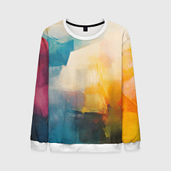 Мужской свитшот Живопись мазками