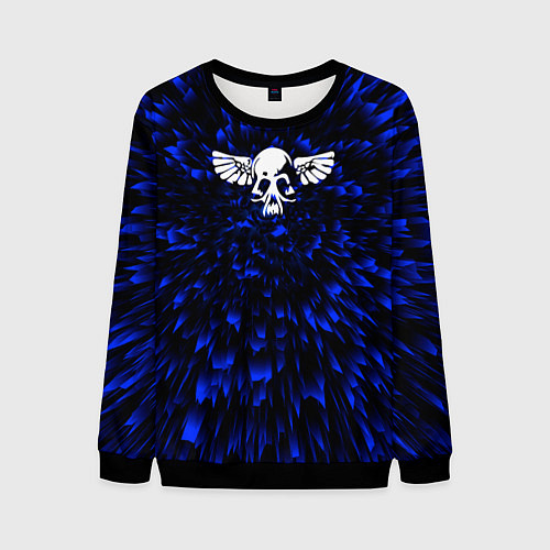 Мужской свитшот Nazareth blue energy / 3D-Черный – фото 1