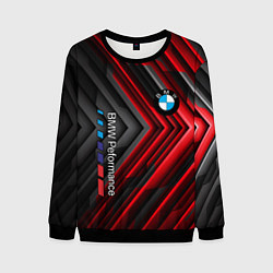 Мужской свитшот BMW geometry stripes red