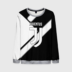 Свитшот мужской Juventus geometry steel, цвет: 3D-меланж