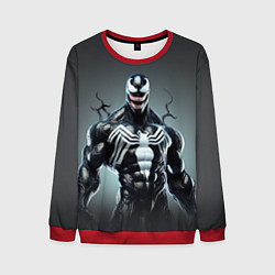 Свитшот мужской Симбиот - Веном, цвет: 3D-красный