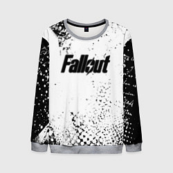 Свитшот мужской Fallout game краски, цвет: 3D-меланж