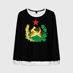 Свитшот мужской Советский союз герб, цвет: 3D-белый