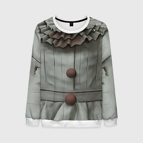 Мужской свитшот Пеннивайз оно верх / 3D-Белый – фото 1