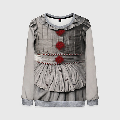 Мужской свитшот Пеннивайз костюм верх / 3D-Меланж – фото 1