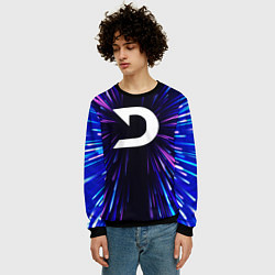 Свитшот мужской Deadlock neon energy, цвет: 3D-черный — фото 2