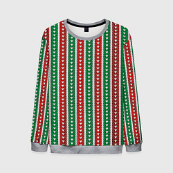 Мужской свитшот Knitted pattern