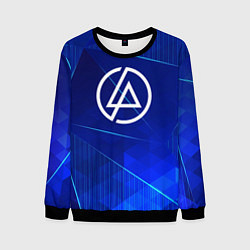 Мужской свитшот Linkin Park blue poly