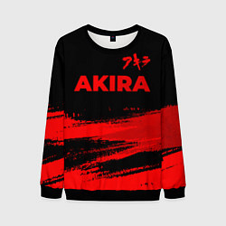 Мужской свитшот Akira - red gradient посередине