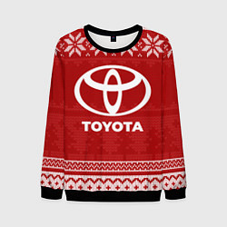 Мужской свитшот Новогодний Toyota
