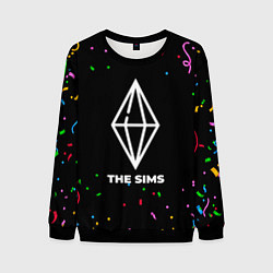 Мужской свитшот The Sims конфети