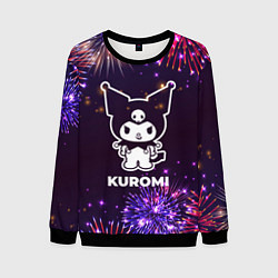 Мужской свитшот Праздничный Kuromi