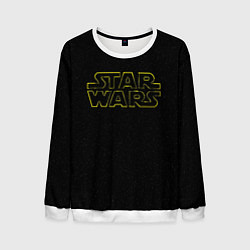 Свитшот мужской Logo - Star Wars, цвет: 3D-белый