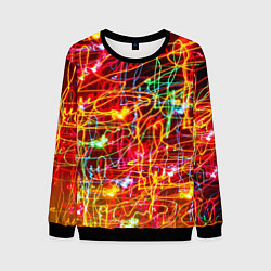 Мужской свитшот Неоновый хаос