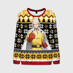 Свитшот мужской One-Punch Man sweater, цвет: 3D-красный