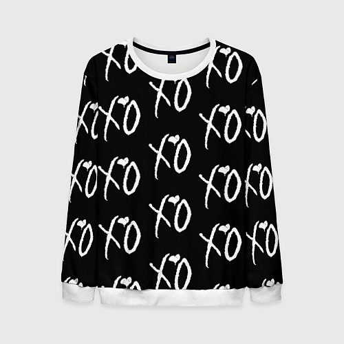 Мужской свитшот The Weeknd XO / 3D-Белый – фото 1