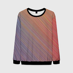 Свитшот мужской Градиент в полоску, цвет: 3D-черный