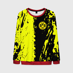 Свитшот мужской Borussia краски текстура, цвет: 3D-красный