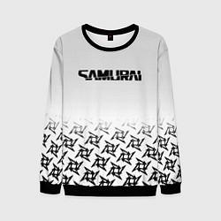 Свитшот мужской Samurai logo japan, цвет: 3D-черный