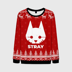 Мужской свитшот Новогодний Stray с оленями