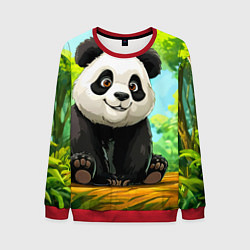 Мужской свитшот Пандочка в лесу