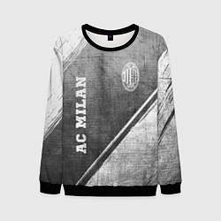 Мужской свитшот AC Milan - grey gradient вертикально