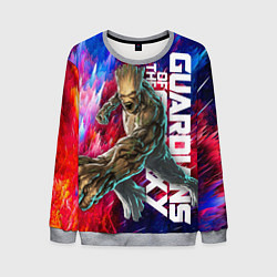 Мужской свитшот Guardians of the galaxy - Groot and Rocket
