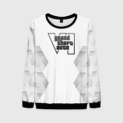 Мужской свитшот GTA6 white poly