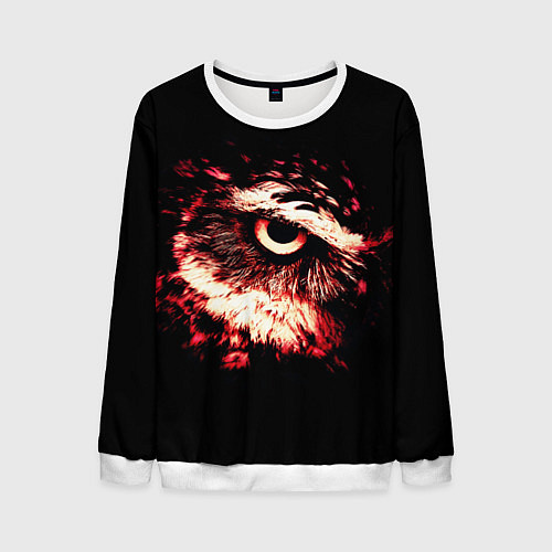 Мужской свитшот Совух - светлый / 3D-Белый – фото 1