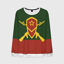 Мужской свитшот Мотострелковые войска: герб со щитом