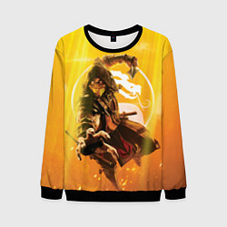 Свитшот мужской Скорпион - Mortal Kombat, цвет: 3D-черный