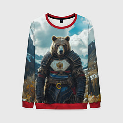 Мужской свитшот Воин русский медведь