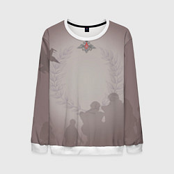 Свитшот мужской Лавры, цвет: 3D-белый