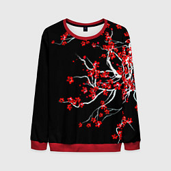 Мужской свитшот Сакура цветущая