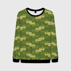 Мужской свитшот Зеленый камуфляж