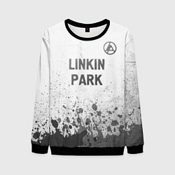 Свитшот мужской Linkin Park 2024 - white gradient посередине, цвет: 3D-черный