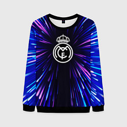 Свитшот мужской Real Madrid neon energy, цвет: 3D-черный