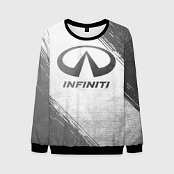 Мужской свитшот Infiniti - white gradient