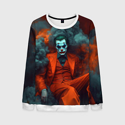 Мужской свитшот Джокер в дыму красок