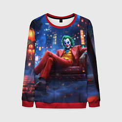 Мужской свитшот Джокер в кресле