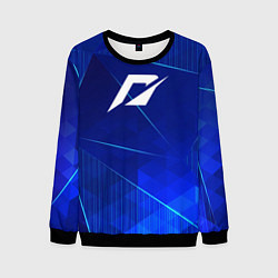 Свитшот мужской Need for Speed blue poly, цвет: 3D-черный